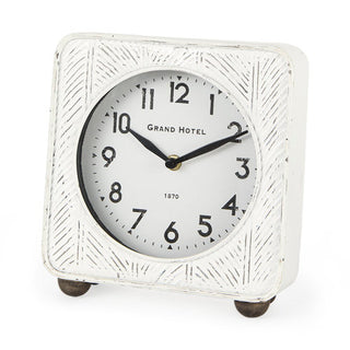Mercana Karl Rounded Square Tabletop Clocks