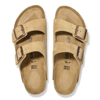 Birkenstock Arizona in Desert Latte Cream