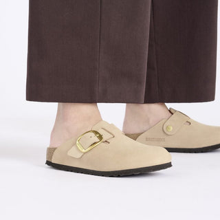 Birkenstock Boston Big Buckle in Sandcastle