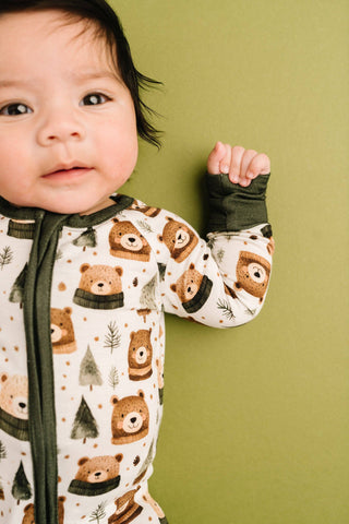 Little One Shop Baby Winter Bears Sleeper