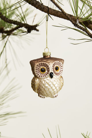 Woodland Glass Ornaments