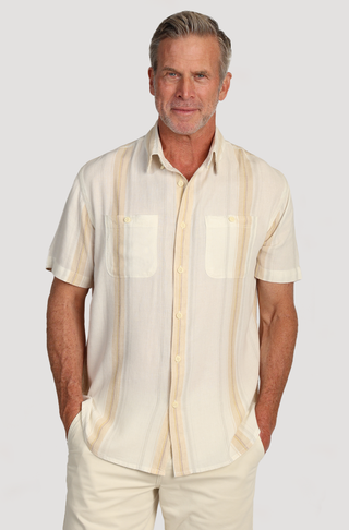 True Grit Havana Dual Pocket Shirt