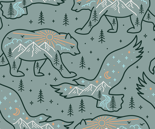 Bird and Bean Baby Cosmo Pajamas