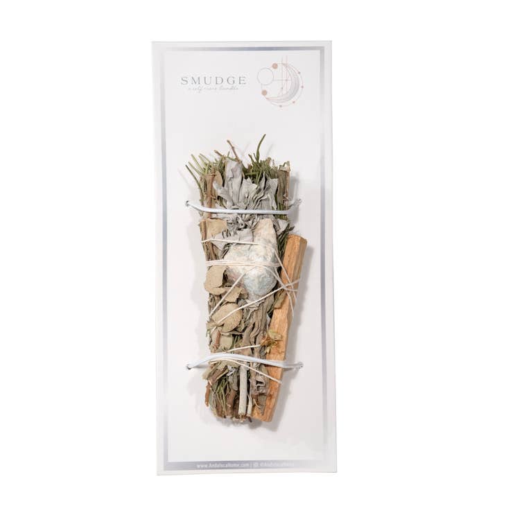 Andaluca 6" Sage Smudge Wand on Card