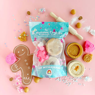 Earth Grown Kid Dough Holiday Play Kits