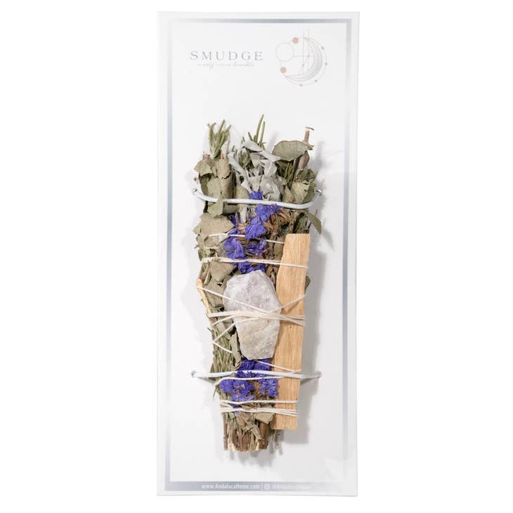 Andaluca 6" Sage Smudge Wand on Card