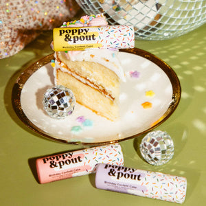 Poppy & Pout Confetti Cake Collection