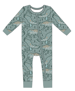 Bird and Bean Baby Cosmo Pajamas