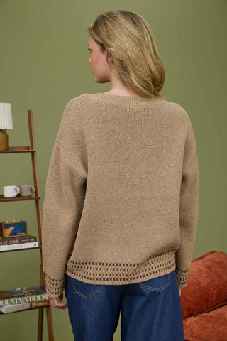 Misty Jacquard Horse Sweater