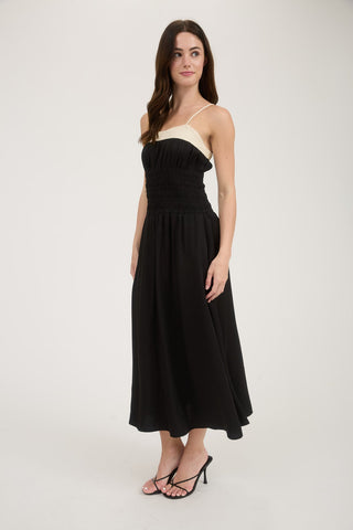 Rayanne Smocked Midi Dress
