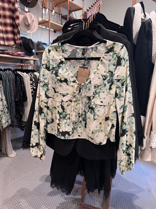 Vero Moda Maja Cara Long Sleeve Top