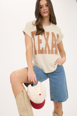 Texas Sweater Knit Top