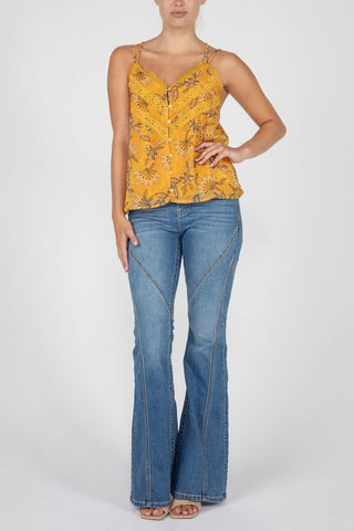 Miss Me Francis Floral Print Cami