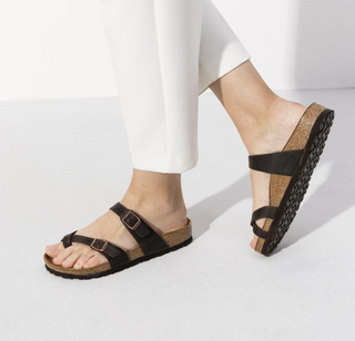 Birkenstock Mayari in Leather Habana