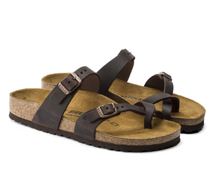 Birkenstock Mayari in Leather Habana