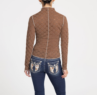 Miss Me Jana Long Sleeve Top