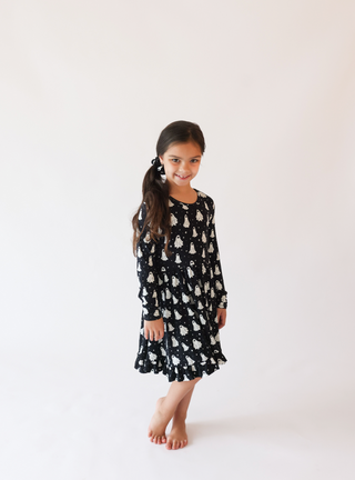 Posh Peanut Ghostly Twirl Dress
