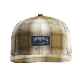 Pendleton Hat Plaid Flat Brim