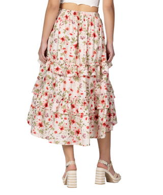 Miss Me Cynthia Ruffle Tiered Skirt