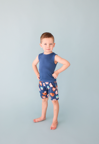 Posh Peanut Homer Tank Top & Short Set