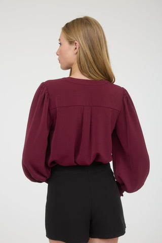 Charlotte Smocked Sleeve Top
