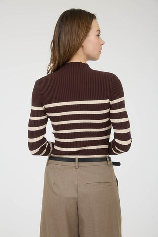 Kathie Fitted Knit Sweater