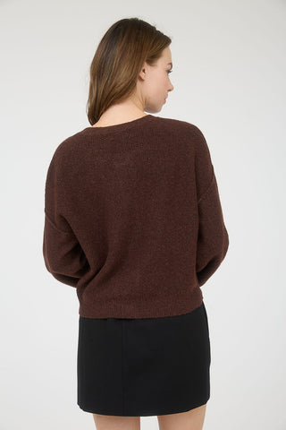 Evelyn Ribbed Knit Cardigan