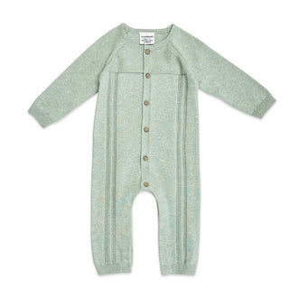 Viverano Pointelle Cable Knit Jumpsuit