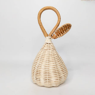 Commons Rattan Wicker Boho Pear Rattle
