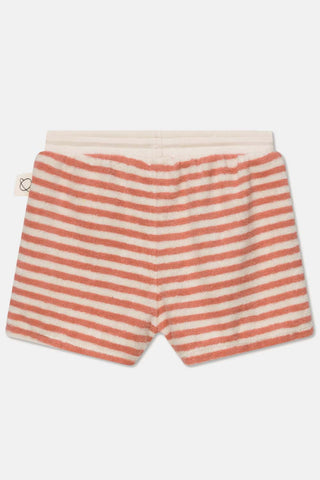 My Little Cozmo Kids Toweling Stripe Shorts