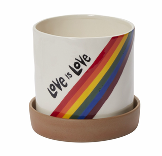 Love is Love Pot with Tray