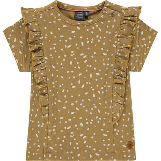 Babyface Girls Ruffle Sleeve Tee