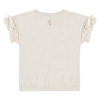 Babyface Girls Tee Ruffle Sleeve