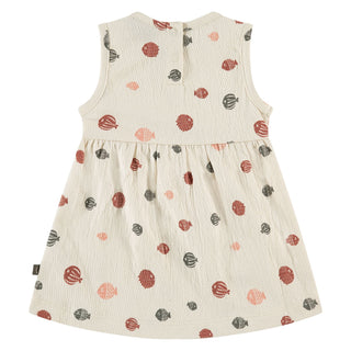 Babyface Baby Girl Dress Pattern Fishies