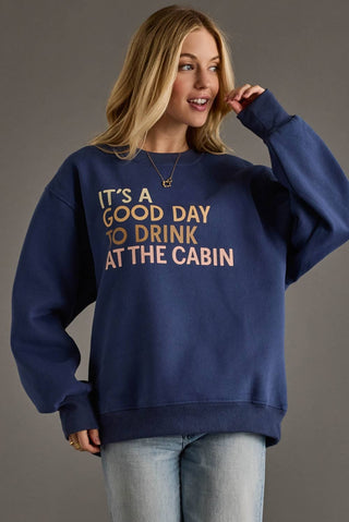 Panache Kendra Drink At The Cabin Sweatshirt