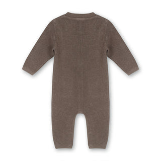 Viverano Pocket & Button Sweater Jumpsuit