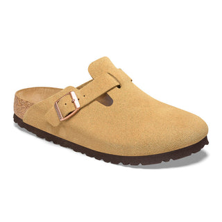 Birkenstock Boston in Latte Cream