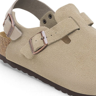 Birkenstock Tokio Suede in Taupe