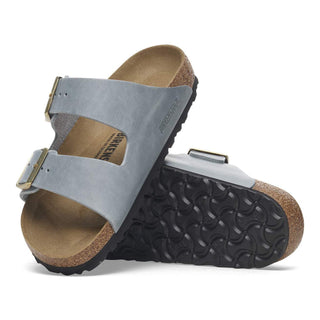 Birkenstock Arizona Oiled Leather in Basalt Gray