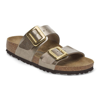 Birkenstock Sydney Luxe Buckle in Graceful Taupe