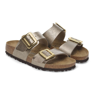 Birkenstock Sydney Luxe Buckle in Graceful Taupe