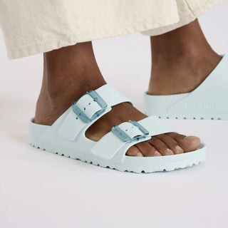 Birkenstock Arizona Stealth Buckle in Surf Green
