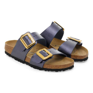 Birkenstock Sydney Luxe Buckle in Graceful Midnight Blue