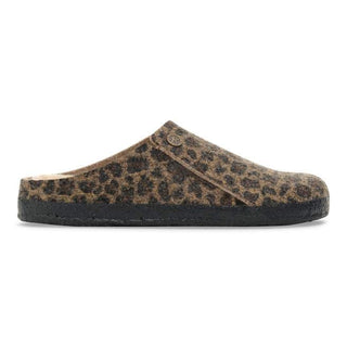 Birkenstock Zermatt Shearling Wool Felt in Leopard