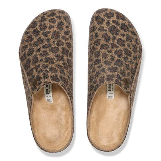 Birkenstock Zermatt Shearling Wool Felt in Leopard