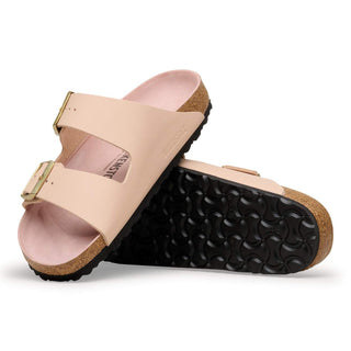 Birkenstock Arizona Birko Flor in New Biege Pink