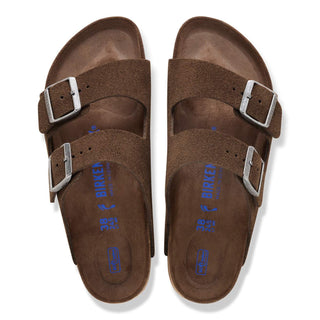 Birkenstock Arizona Soft Bed Suede Leather in Carafe