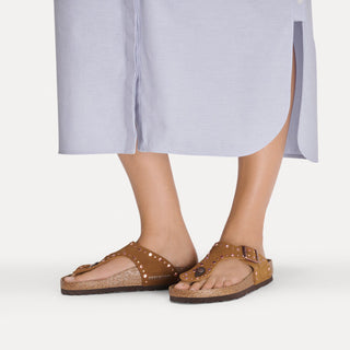 Birkenstock Gizeh Rivet in Mink