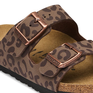 Birkenstock Kids Arizona Leopard Mocha