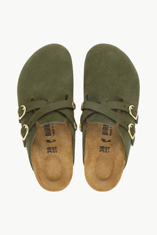 Birkenstock Blair Suede Leather in Thyme